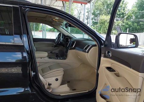 2014 Jeep Grand Cherokee Overland z USA, uszkodzony, nr VIN 1C4RJFCG4EC355890